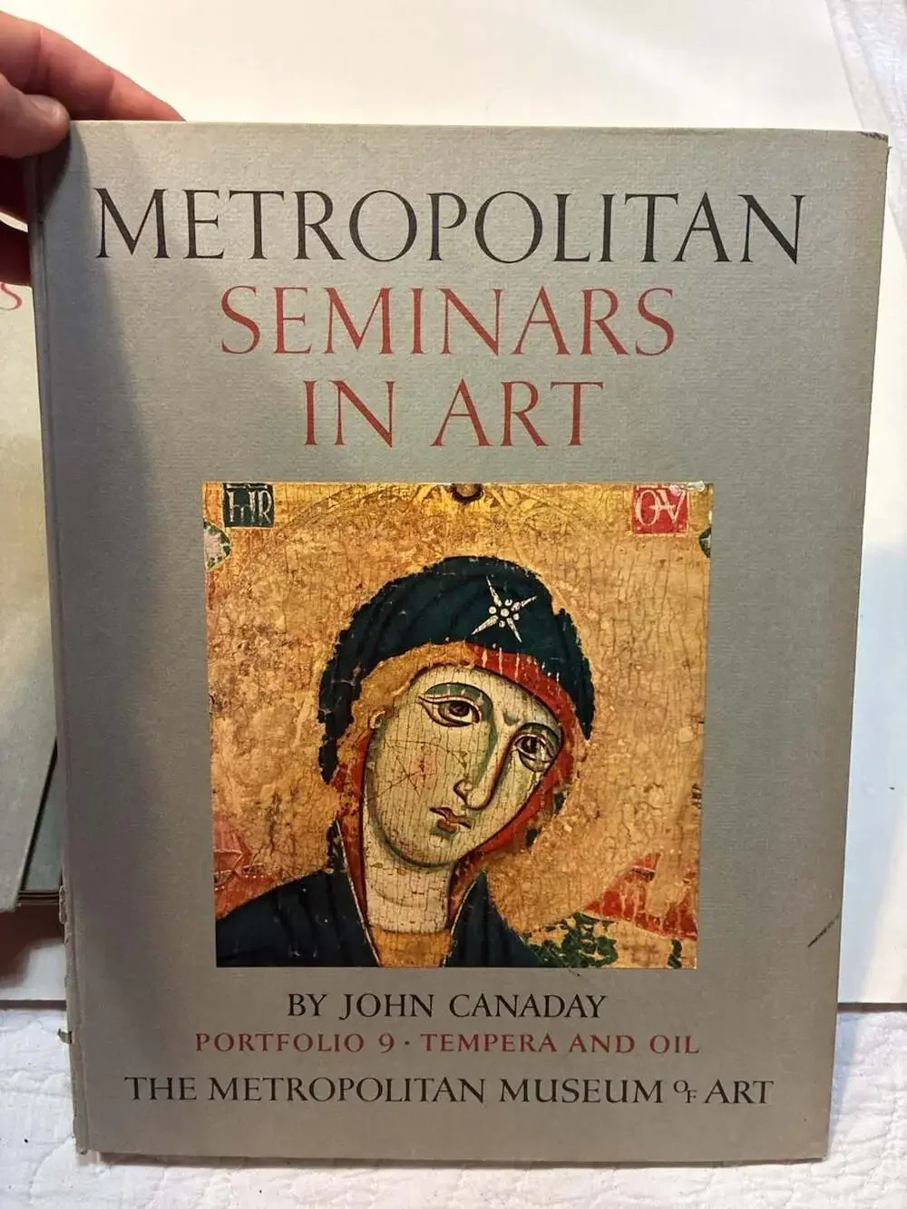 Set of 10 VTG Metropolitan Seminars in Art Portfolios by John Canaday